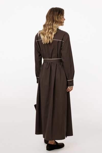 Платье EOLA 3057 шоколад - фото 18