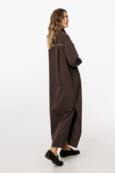 Платье EOLA 3057 шоколад - фото 8