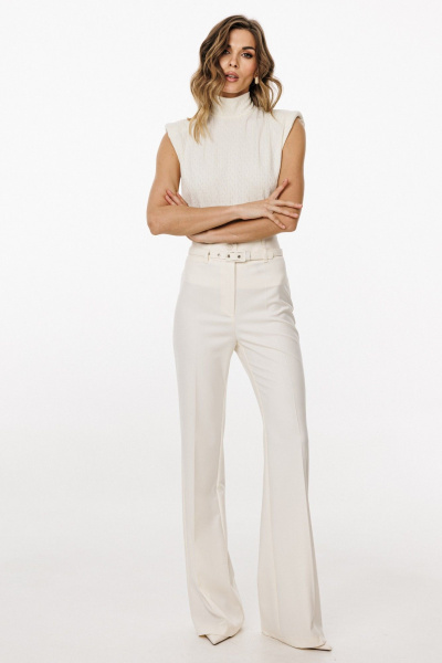 Брюки EOLA 3058.1 молочный - фото 5