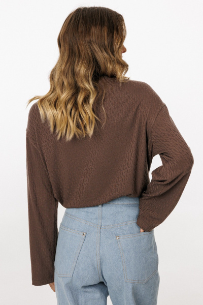 Джемпер EOLA 3059 шоколад - фото 8