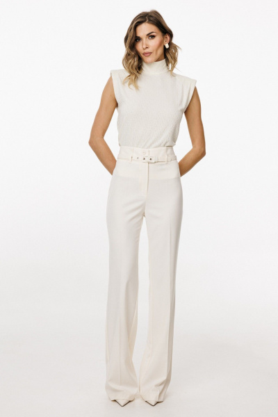 Джемпер EOLA 3060 молочный - фото 5