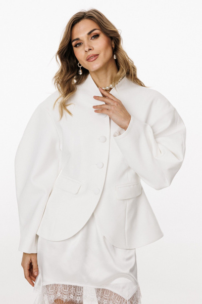 Жакет EOLA 3061 молочный - фото 9