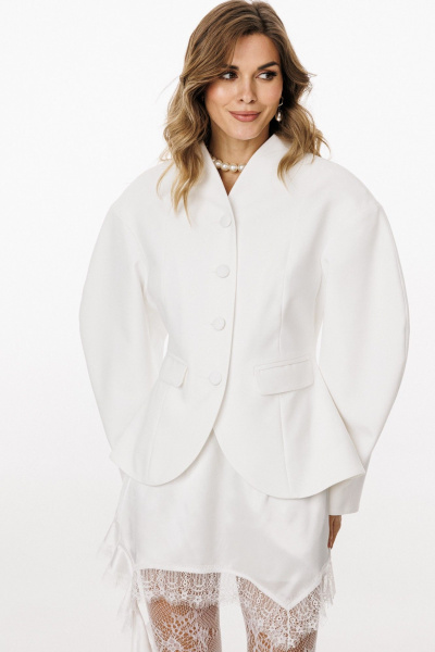 Жакет EOLA 3061 молочный - фото 7