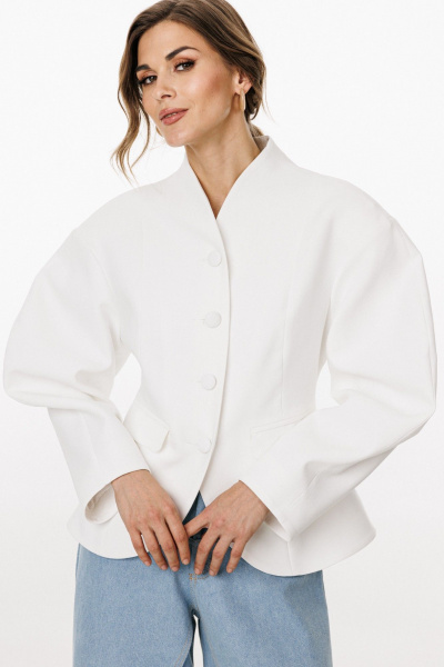 Жакет EOLA 3061.1 молочный - фото 7