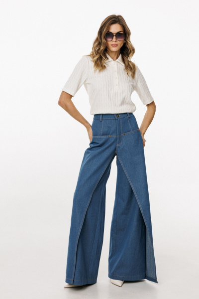 Джемпер EOLA 3063 молочный - фото 3