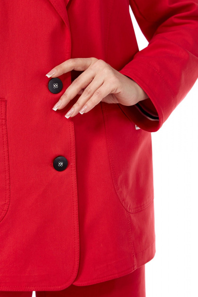 Брюки, жакет Jurimex 3470 красный - фото 7