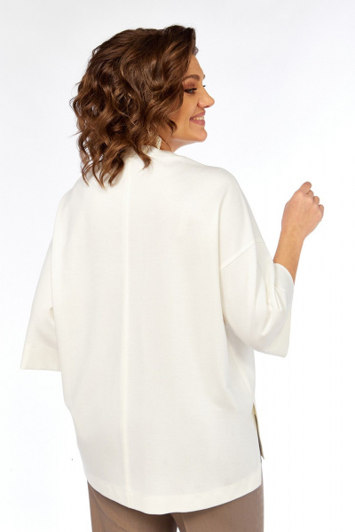 Брюки, джемпер Jurimex 3464 молоко-темно-бежевый - фото 8