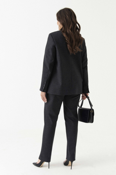 Брюки Панда 194160w темно-серый - фото 5