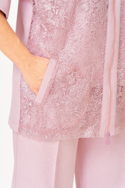 Брюки, кардиган, топ Svetlana-Style 2119 розовый - фото 10