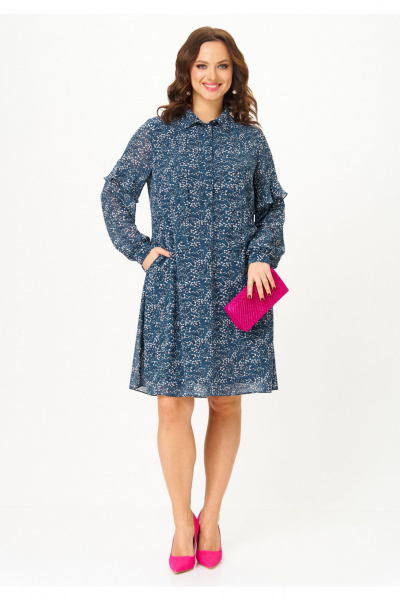 Платье Твой имидж 2339 маренго - фото 4