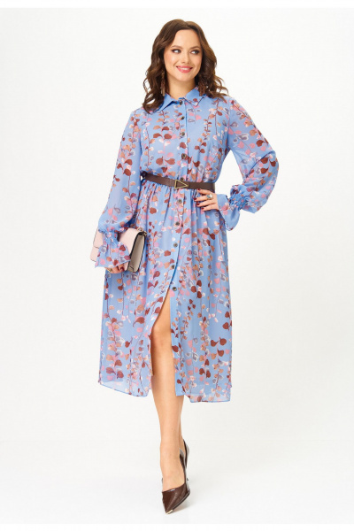 Платье Твой имидж 2344 небесно_голубой - фото 5