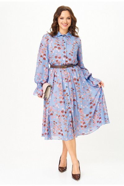 Платье Твой имидж 2344 небесно_голубой - фото 3