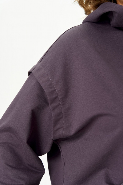 Брюки, бомбер Bonna Image 1023/1 серо-фиолетовый - фото 7