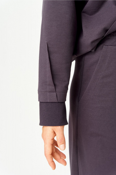 Брюки, бомбер Bonna Image 1023/1 серо-фиолетовый - фото 6