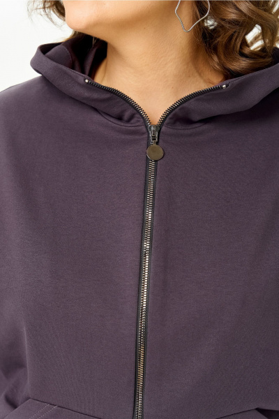 Брюки, бомбер Bonna Image 1023/1 серо-фиолетовый - фото 5