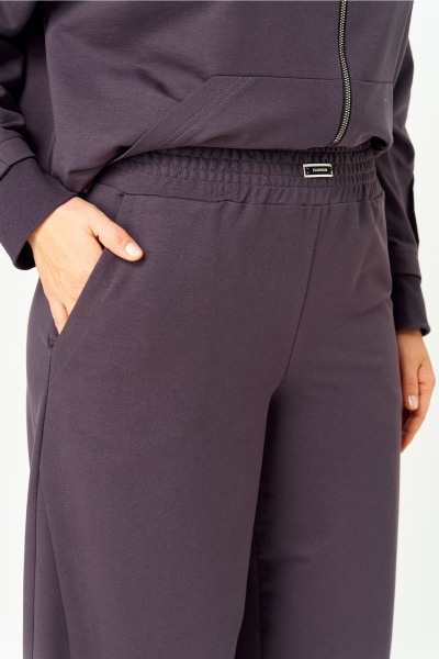 Брюки, бомбер Bonna Image 1023/1 серо-фиолетовый - фото 4