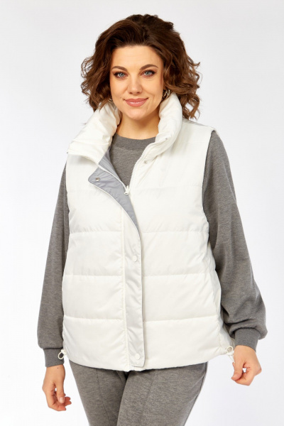 Жилет Диомант 2136 белый - фото 1