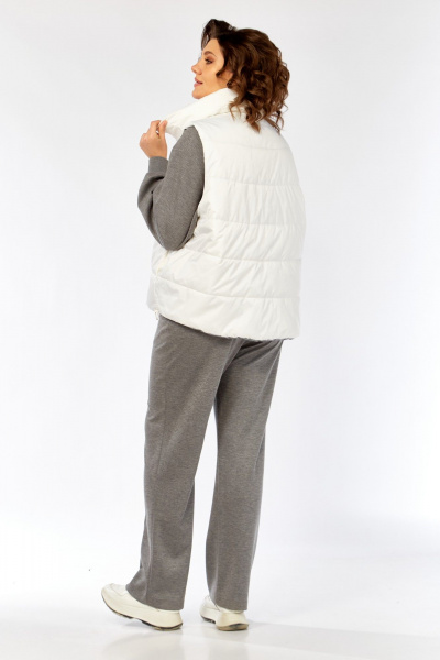 Жилет Диомант 2136 белый - фото 3