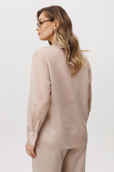 Блуза и брюки свободного кроя в монохроме Fantazia Mod 4863 - фото 9