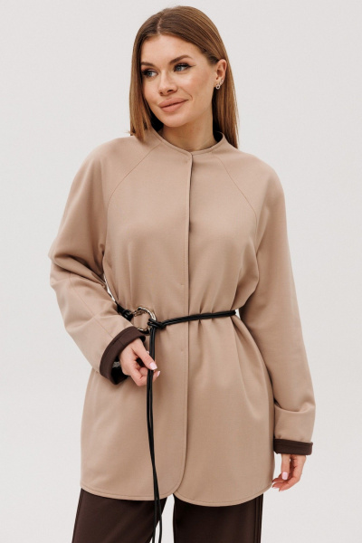 Жакет Faufilure C592 бежевый - фото 1