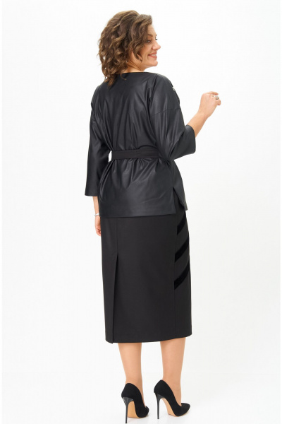 Юбка Andina city 1024-25 черный - фото 6