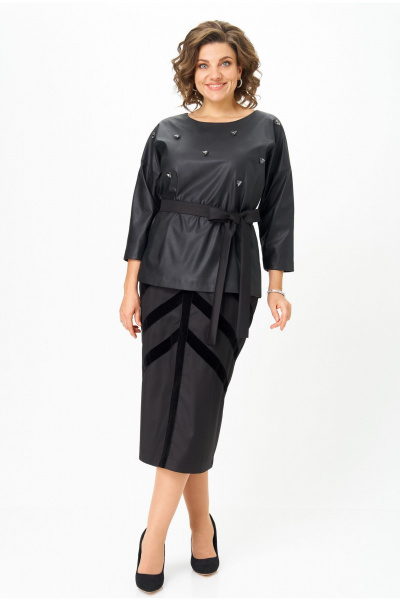 Юбка Andina city 1024-25 черный - фото 2