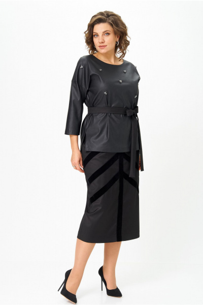 Юбка Andina city 1024-25 черный - фото 1