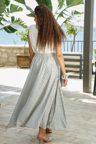 Юбка Vittoria Queen 27143/1ю серебро - фото 4