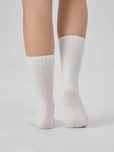 Носки Mark Formelle 390K-1838/22390K молочный_меланж_рис.1838 - фото 2