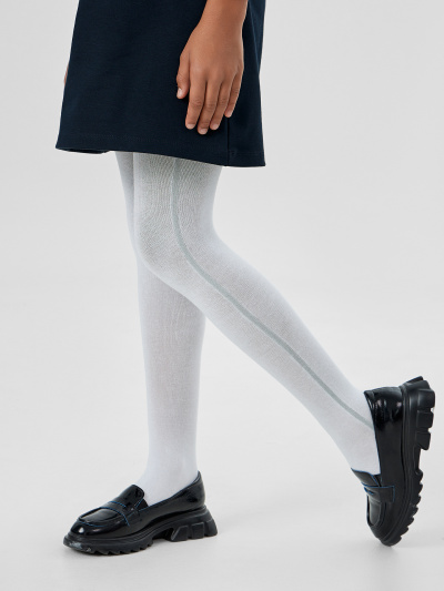 Колготки Mark Formelle 708K-748/B2-22708K-1 белый_серебряный_люрекс_рис.748 - фото 1