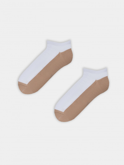 Носки Mark Formelle 104K-3091/25104K белый_капучино_рис.3091 - фото 4