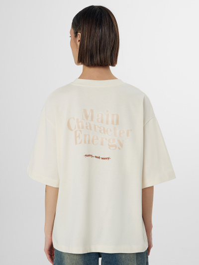 Футболка Mark Formelle 112961/25-41999П-0 молочный_печать3_2_сл_на_пол_3_сл_на_спинке - фото 2