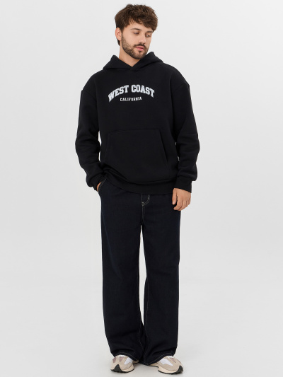 Худи Mark Formelle 121806-1/25-4896П-7П черный_печать2_3_сл_на_пол - фото 1