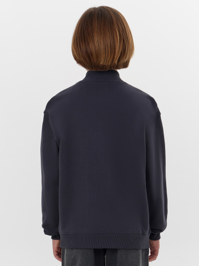 Толстовка Mark Formelle 123448/25-35532П-7 графит_печать_1_сл_на_дет_пер - фото 2