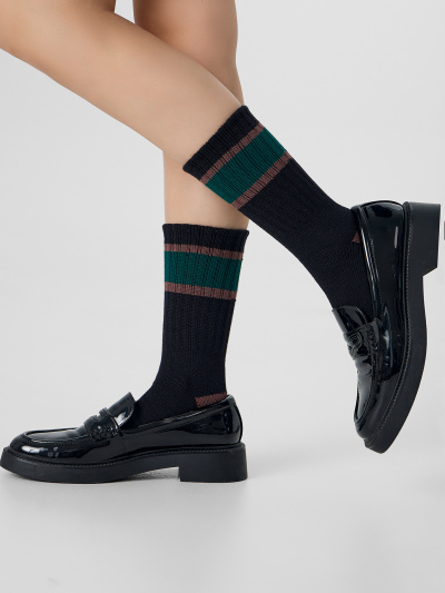 Носки Mark Formelle 394K-3367/25394K-1 черный_рис.3367 - фото 4