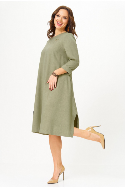 Платье Твой имидж 2333 фисташка - фото 3