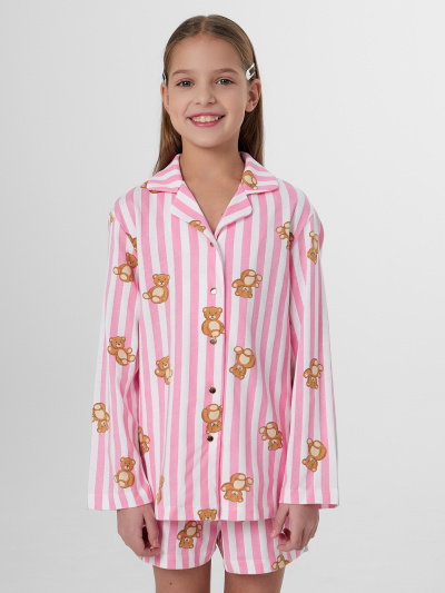 Рубашка, шорты Mark Formelle 567763/25-39203ПП-0 медведи_на_полоске - фото 1