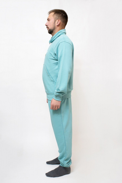 Брюки, свитшот Бобруйсктрикотаж 25743 васаби - фото 3