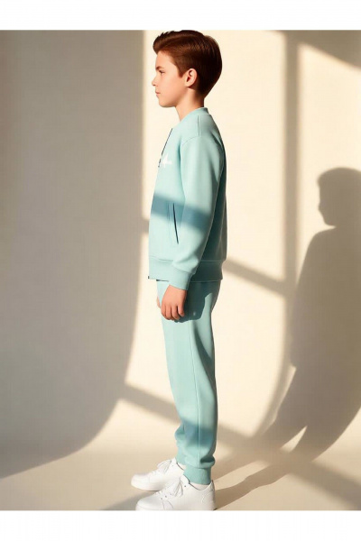 Брюки, джемпер Бобруйсктрикотаж 14521СН мята - фото 2