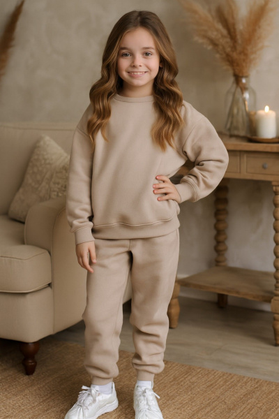 Брюки, джемпер Бобруйсктрикотаж 14524 беж - фото 1