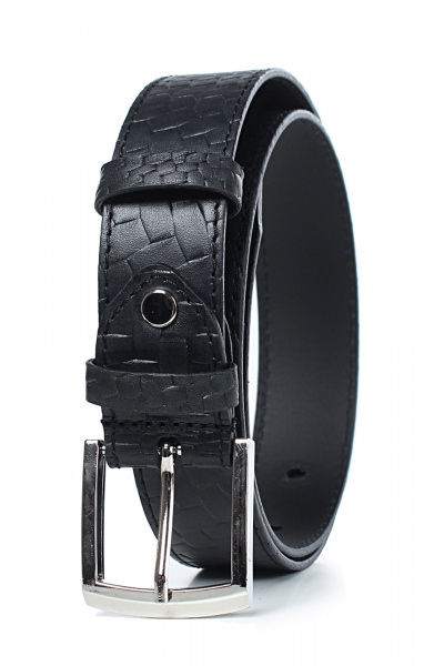Ремень Galanteya 21122.25с2812к45 2р черный - фото 3