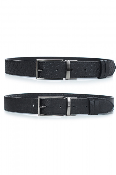 Ремень Galanteya 21918.25с3110к45 2р черный - фото 4