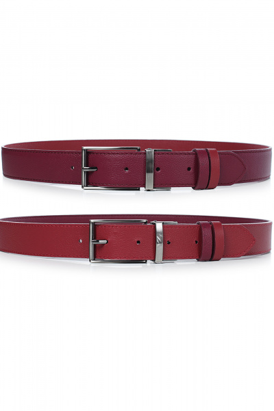 Ремень Galanteya 21918.25с3148к45 2р бордо/красн - фото 4