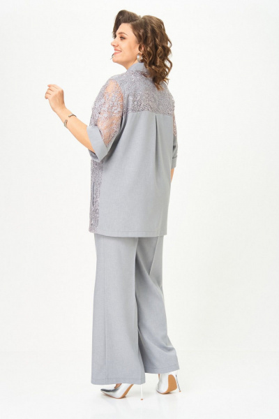 Брюки, кардиган, топ Svetlana-Style 2119 серый - фото 7