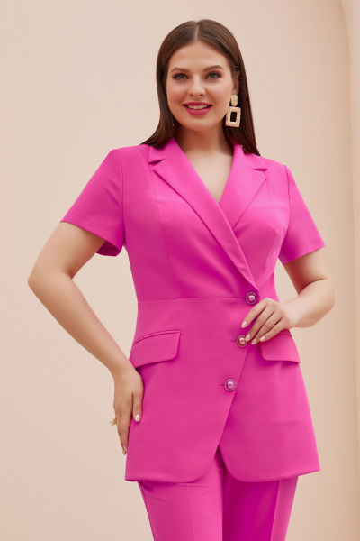 Брюки, жакет Lissana 5055 розовый - фото 2