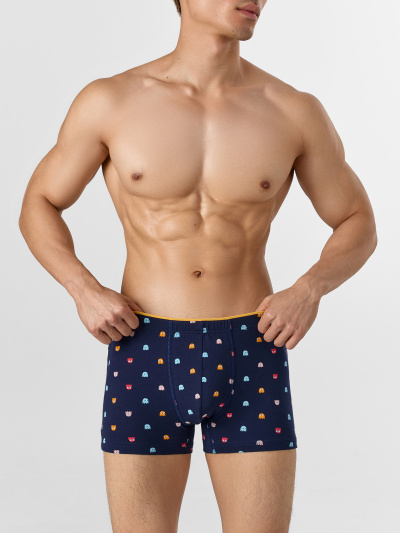 Трусы Mark Formelle 411134-2/25-5235П-5 разноцветная_набивка_на_затмении_сизый - фото 1