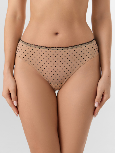 Трусы Mark Formelle 412612/25-7.8-38455Ц-16 горошек_на_телесном - фото 2