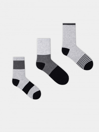 Носки Mark Formelle 430A-3382/B3-253430A св.серый_меланж_3_рис.3382 - фото 1