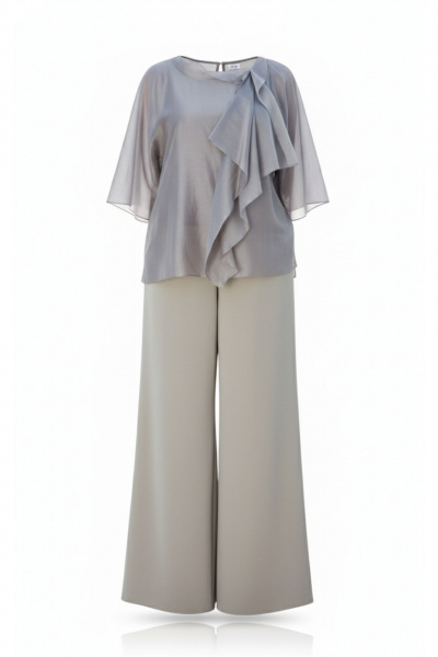 Блуза, брюки Vittoria Queen 27093 бежевый - фото 7