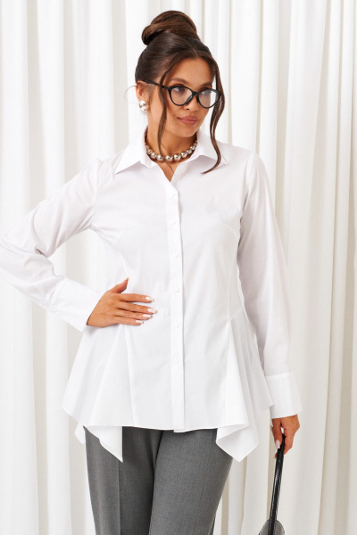 Блуза, брюки, жилет Beautiful&Free 6423 серый - фото 6